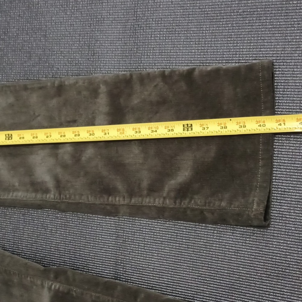 NEW size 3 green Corduroy pants. "Midrise Boot" pants. Casual. Everyday - Picture 10 of 16